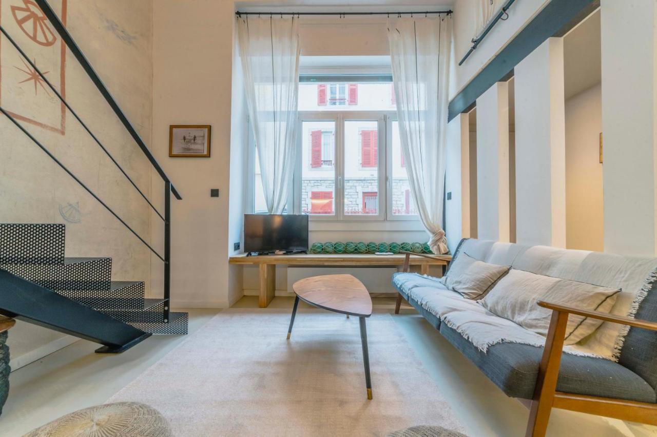 Loft - Centre Ville - Plage - Halles - 3 Ch 2 Sdb Apartamento Biarriz Exterior foto